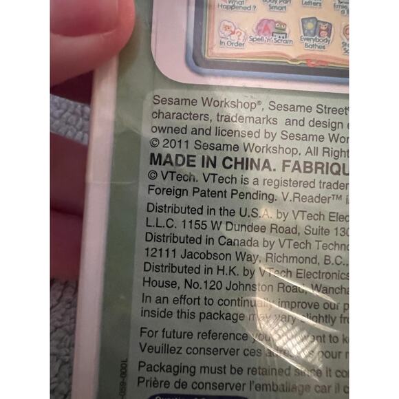 NEW VTech VReader Sesame Street Happy Scientist - Picture 5 of 8